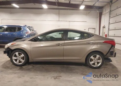 2013 Hyundai Elantra Gls z USA, uszkodzony, nr VIN 5NPDH4AE5DH388492